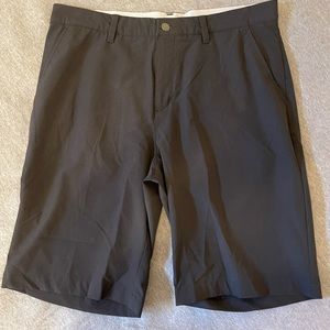 MENS ADIDAS GOLF SHORTS BLACK W34